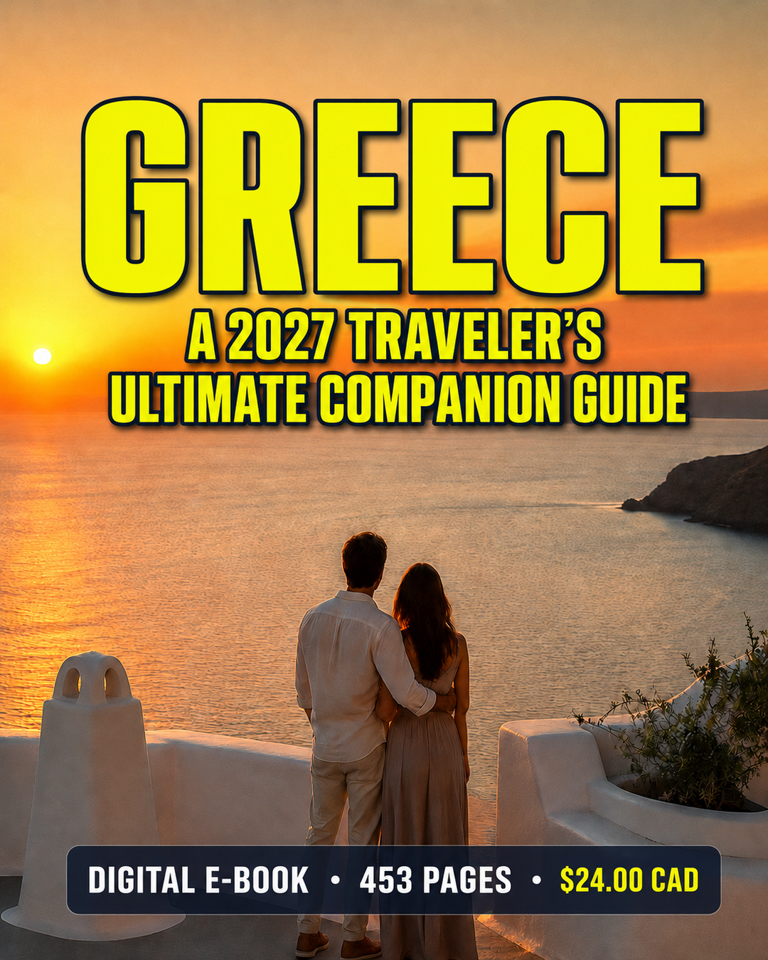 GREECE — A 2027 TRAVELER’S ULTIMATE COMPANION GUIDE DIGITAL E-BOOK 453 PAGES $24.00 CAD