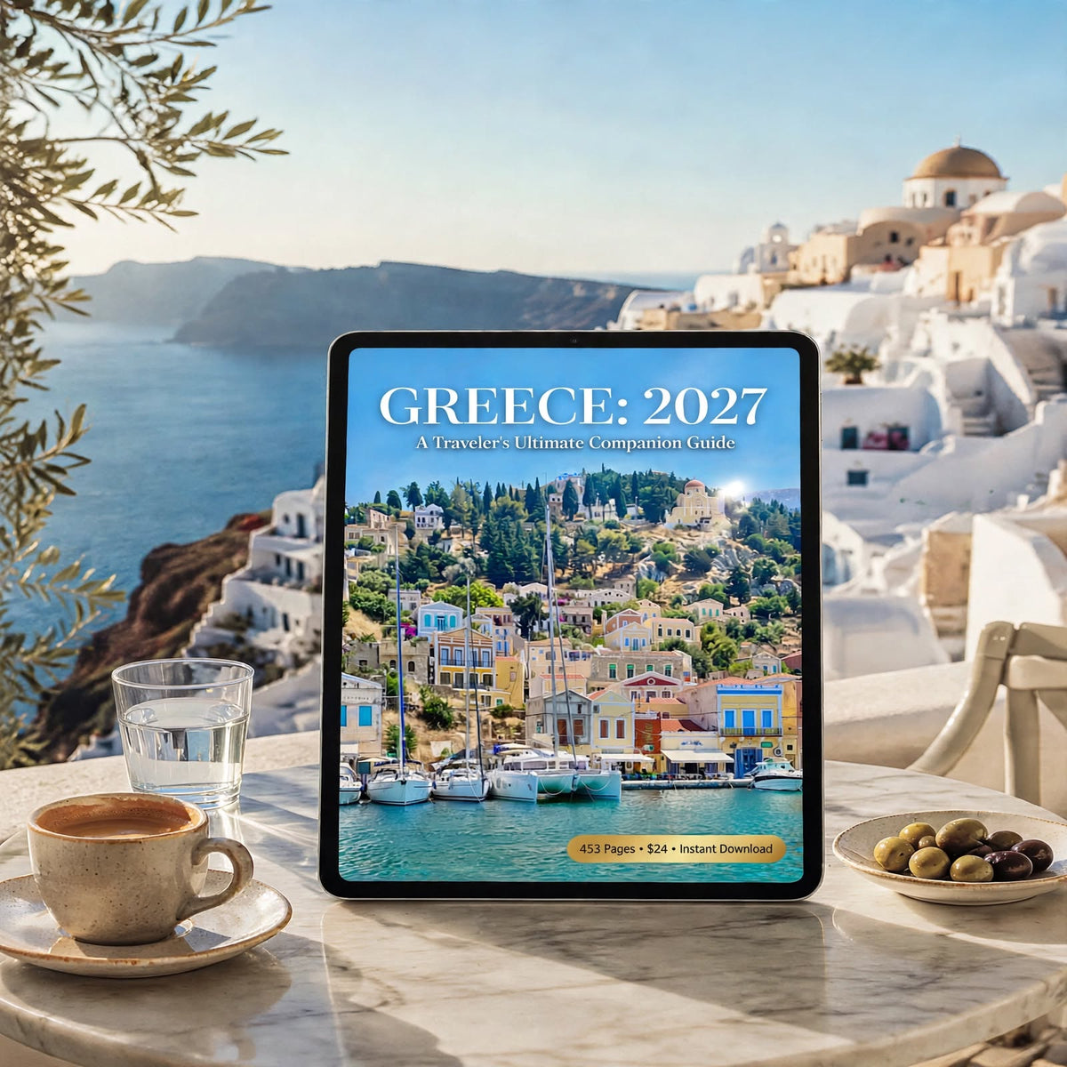 GREECE + A 2027 TRAVELER’S ULTIMATE COMPANION GUIDE DIGITAL E-BOOK 453 PAGES $24.00 CAD