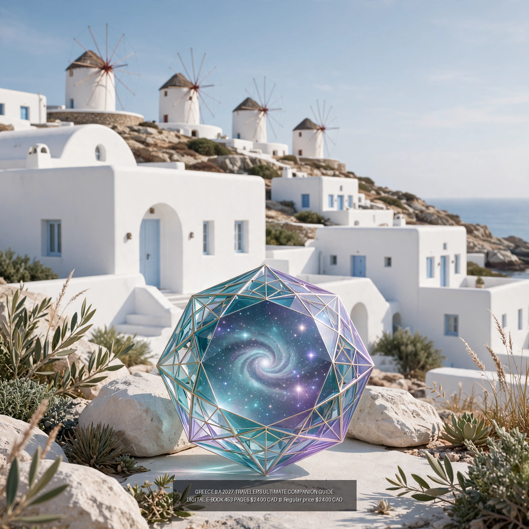 GREECE + A 2027 TRAVELER’S ULTIMATE COMPANION GUIDE DIGITAL E-BOOK 453 PAGES $24.00 CAD