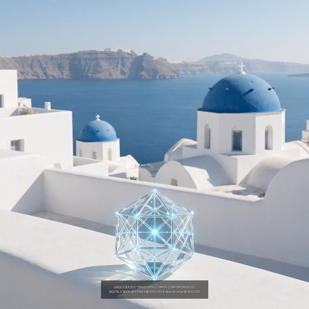 GREECE + A 2027 TRAVELER’S ULTIMATE COMPANION GUIDE DIGITAL E-BOOK 453 PAGES $24.00 CAD